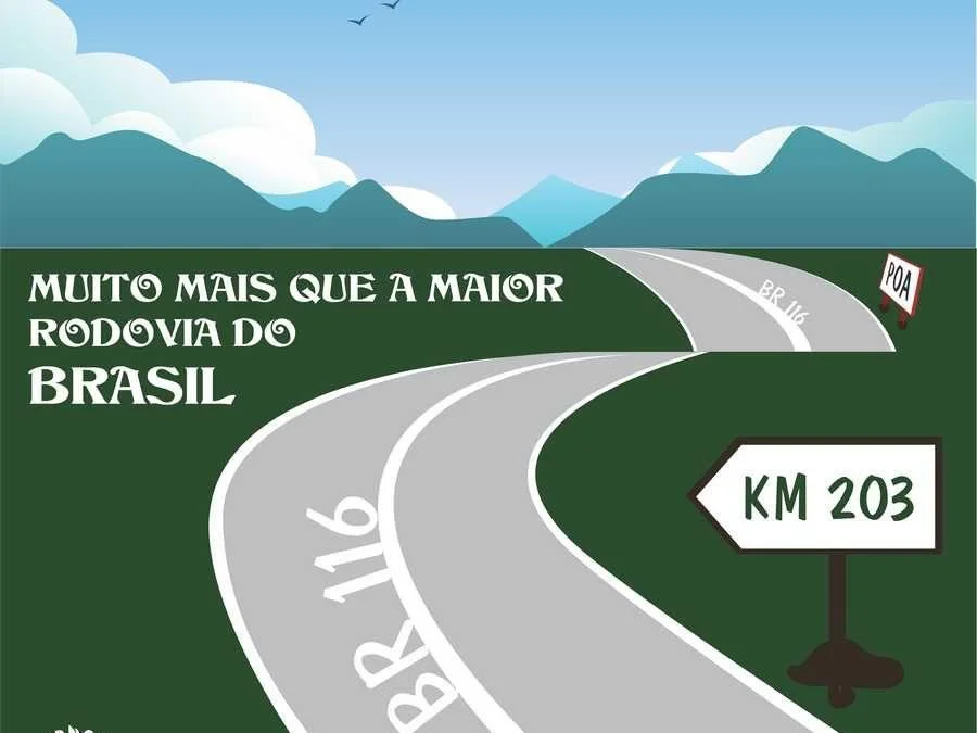 A BR 116 é mais que a maior rodovia do Brasil