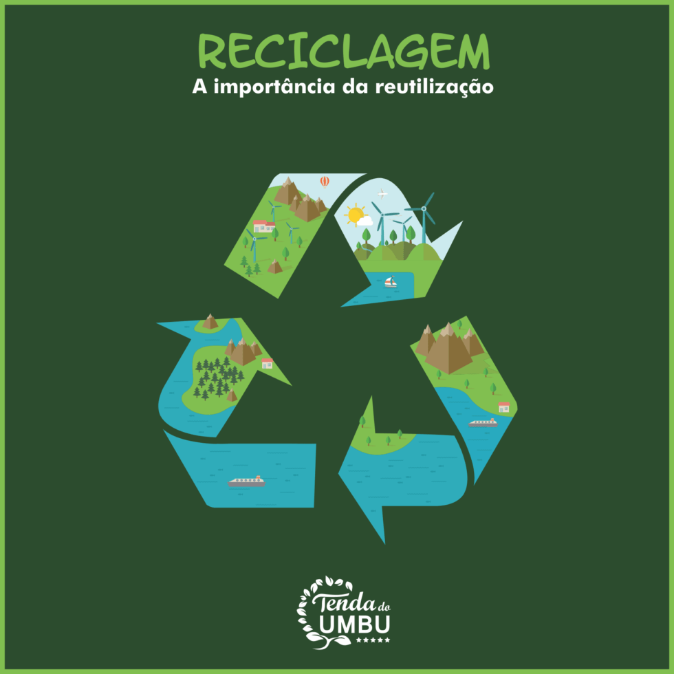RECICLAGEM A importância da reutilização - Tenda do Umbu - Blog